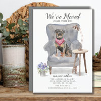 Rottweiler Hund Wir haben uns bewegende Ankündigun