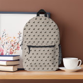 Rottweiler Hunde Muster Personalisiert Bedruckter Rucksack