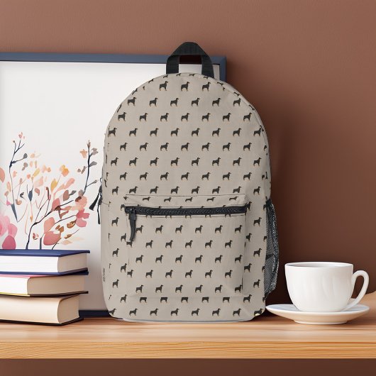 Rottweiler Hunde Muster Personalisiert Bedruckter Rucksack