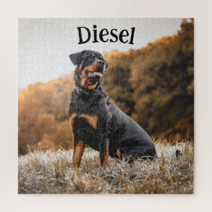 Rottweiler Hunde Personalisierte Custom Puzzle