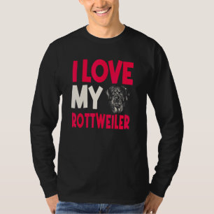 Rottweiler Hundebesitzer Züchter Pelztier Elternti T-Shirt