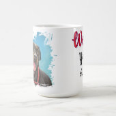 Rottweiler-Hundeliebe-Tasse Kaffeetasse (Mittel)