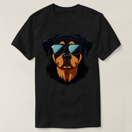 Rottweiler Hundeliebhaber T-Shirt (Design vorne)