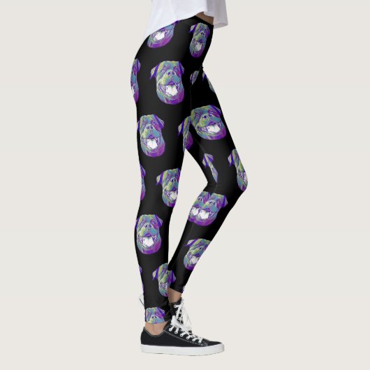 Rottweiler-Hundesport-Leggings Leggings (Rechts)