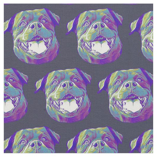 Rottweiler Hundgewohnheits-Gewebe Stoff (Nahaufnahme)