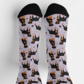 Rottweiler Hundknochen und Paws Socken (Oben)