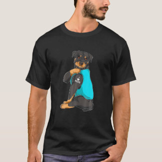 Rottweiler I Liebe Mama Tattoo Apparel Mama Gesche T-Shirt