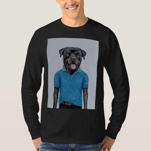 Rottweiler in Polo (Vorderseite)