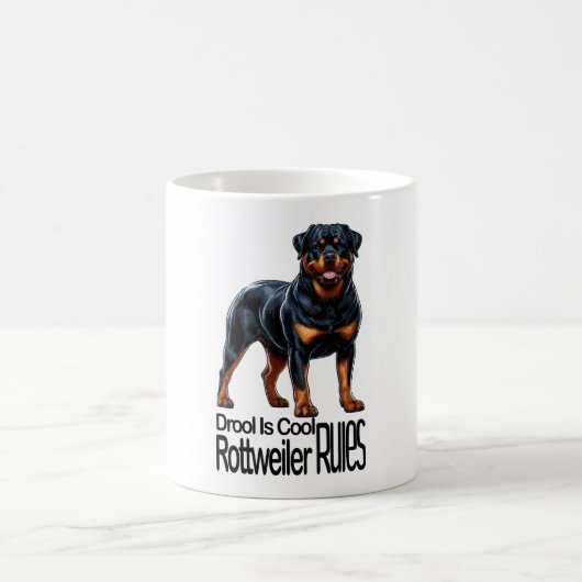 Rottweiler Kaffeetasse (Mittel)