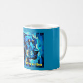 Rottweiler Kaffeetasse (VorderseiteRechts)