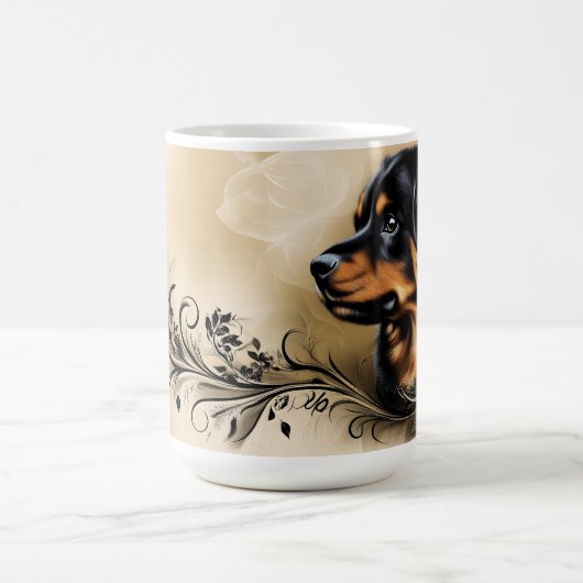 Rottweiler Kaffeetasse (Mittel)