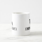 Rottweiler Kaffeetasse (Mittel)