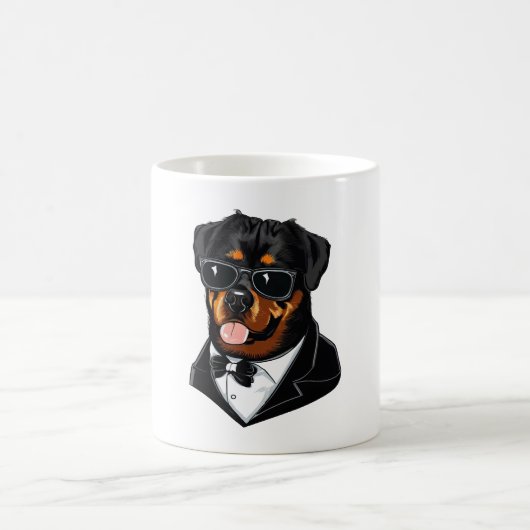 Rottweiler Kaffeetasse (Mittel)