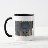 Rottweiler Keramik-Kaffee-Tasse Tasse (Links)