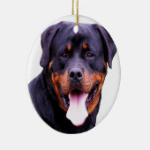 rottweiler keramikornament (Rechts)