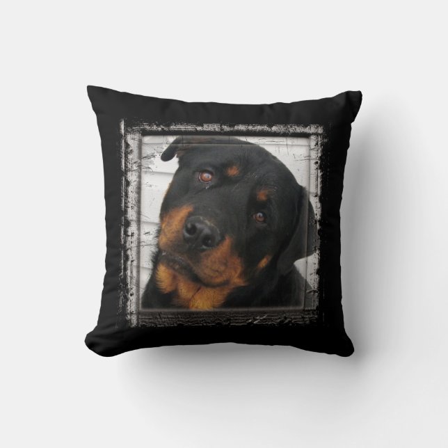 Rottweiler-Kissen Kissen (Vorderseite)