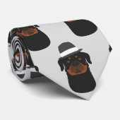 Rottweiler Krawatte (Gerollt)