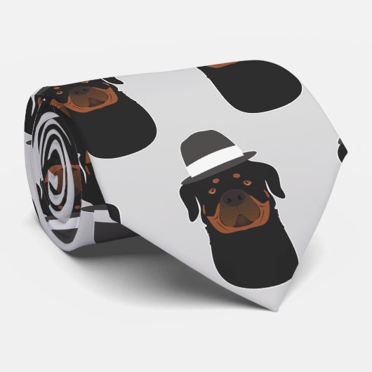 Rottweiler Krawatte (Gerollt)