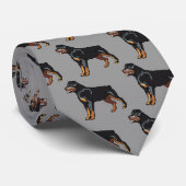 Rottweiler Krawatte (Gerollt)