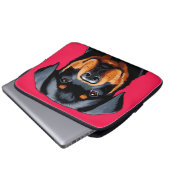 Rottweiler Laptopschutzhülle (Vorne Knopf)