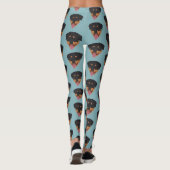 Rottweiler Leggings (Rückseite)