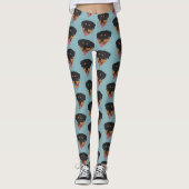 Rottweiler Leggings (Vorderseite)