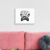 Rottweiler Leinwanddruck (Insitu (Wohnzimmer))