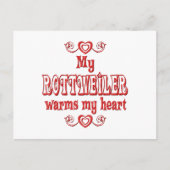 ROTTWEILER-Liebe Postkarte (Vorderseite)