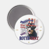 Rottweiler Liebespaare Magnet (Vorderseite/Rückseite)