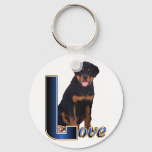 Rottweiler Liebespaare Schlüsselanhänger