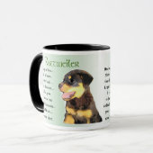 Rottweiler Liebespaare Tasse (Vorderseite Links)