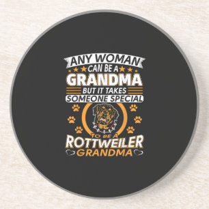 Rottweiler Liebhaber Oma beste Geschenkidee Rottwe Getränkeuntersetzer