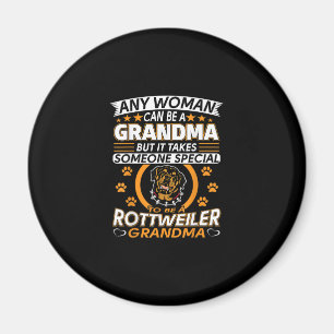 Rottweiler Liebhaber Oma beste Geschenkidee Rottwe Magnet