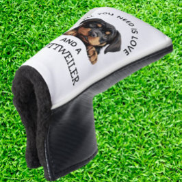  Rottweiler-Loving  Golf Headcover