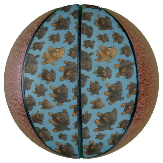 Rottweiler Madness Basketball (Vertikal)