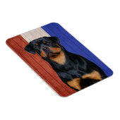Rottweiler Magnet (Rechte Seite)