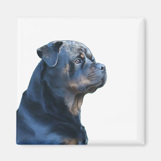 Rottweiler Magnet (Vorne)