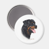Rottweiler Magnet (Vorderseite/Rückseite)