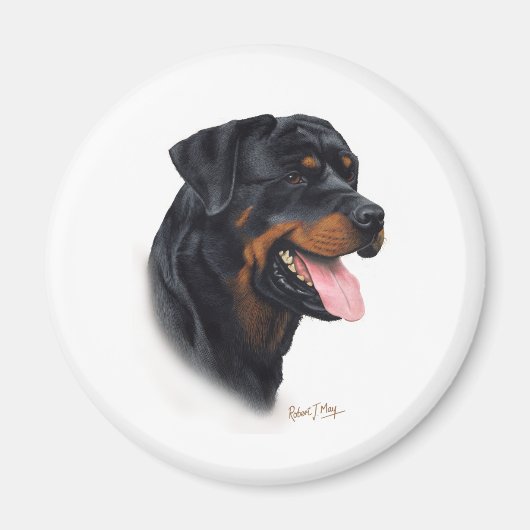 Rottweiler Magnet (Vorne)