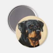 Rottweiler Magnet (Vorderseite/Rückseite)