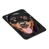 Rottweiler-Magnet Magnet (Rechte Seite)