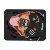 Rottweiler-Magnet Magnet (Horizontal)