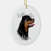 Rottweiler Mama 2 Keramik Ornament (Rechts)