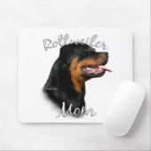 Rottweiler Mama 2 Mousepad (Mit Mouse)