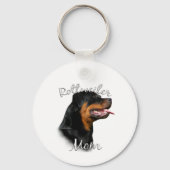 Rottweiler Mama 2 Schlüsselanhänger (Vorderseite)