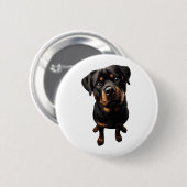 Rottweiler Mama Button (Vorne & Hinten)