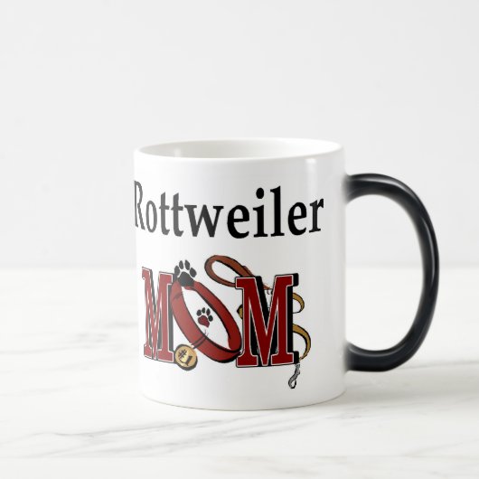 Rottweiler MAMA Geschenke Verwandlungstasse (Rechts)