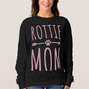 Rottweiler Mama Girls Dog Owner Rottie Mama Sweatshirt