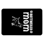 Rottweiler Mama I Dog Mama Eigentümer Geschenk Magnet (Horizontal)