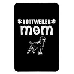 Rottweiler Mama I Dog Mama Eigentümer Geschenk Magnet